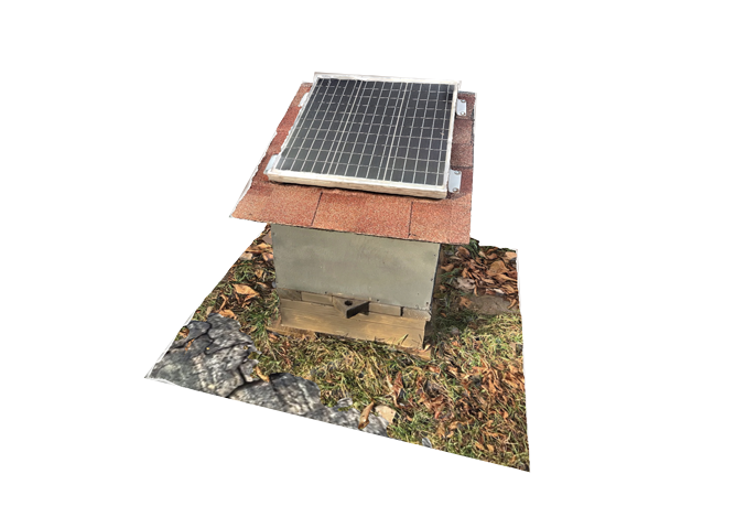 3D model of a Solar Battery Box